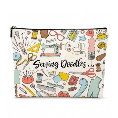 Craft Bag, Makeup Bag, Sewing Organiser, Waterproof Travel Pouch