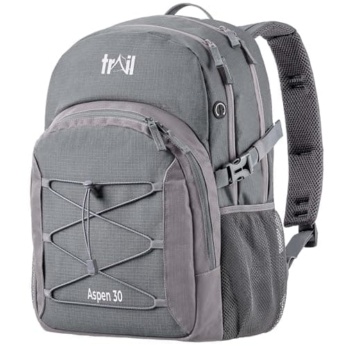Trail Aspen Day Pack Backpack, 30L, Grey