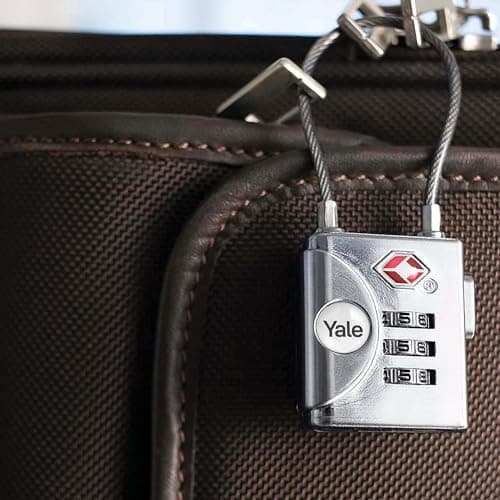 Yale - YTP3/32/350/1 Standard Security Travel Sentry® Approved Padlock with Wire Shackle — view 4