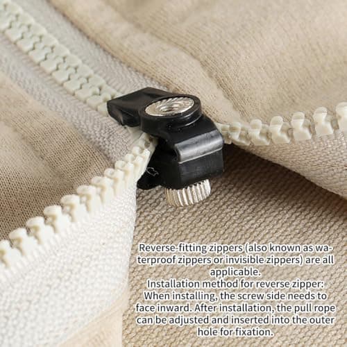 3 Pack Zipper Repair Kit, Instant Zip Slider Replacement No Tools #3#5#8 — view 3