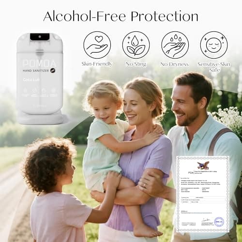 Alcohol Free Hand Sanitiser Spray for Kids, Toddlers & Adults, 3 Pack — view 4