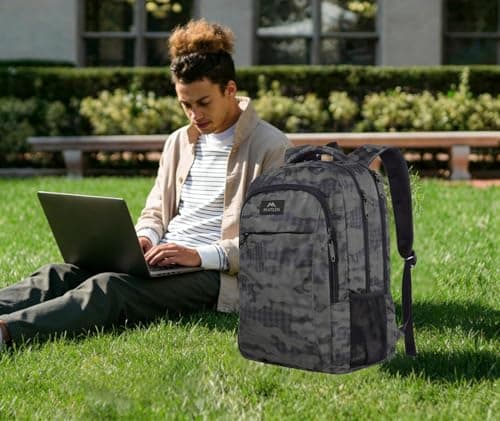 MATEIN 15.6 Inch Travel Laptop Backpack, Work Bag Lightweight Laptop Bag — view 5