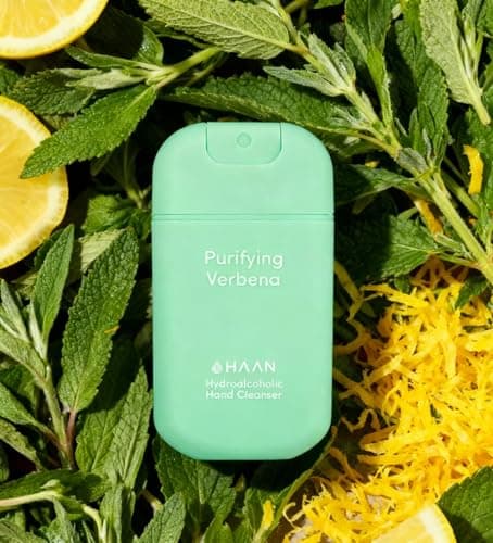 HAAN Moisturising Hand Spray with Aloe Vera (pack of 3) – 3 units per fragrance: Purifying Verbena – 30ml spray — view 4