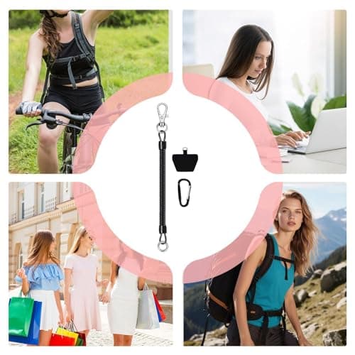 Phone Strap Multifuctional Anti Theft Retractable Adjustable Strap — view 5