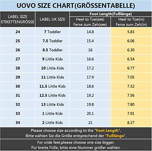 UOVO Boys Sandals Kids Trekking Hiking Sandals Closed Toe Athletic Summer Shoes for Beach, Grey Yellow, 13 UK Child — view 6