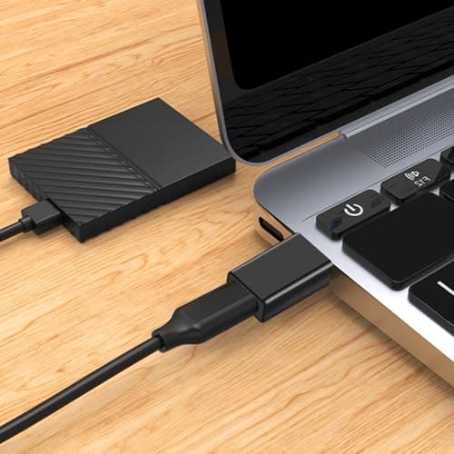 alloneslife USB a to USB C Adapter Compatible for Phone 15 16, Rose Gold — view 6