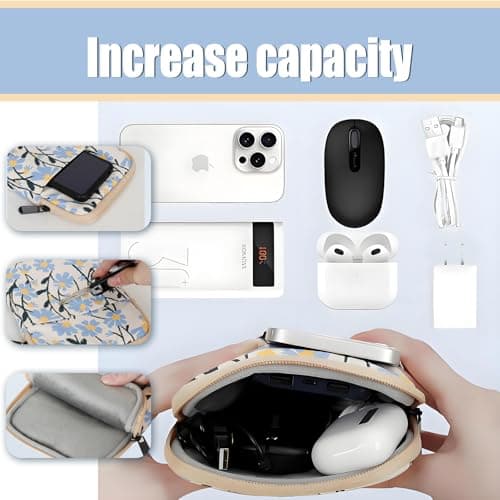 1 Pcs Suitable 6-7 Inch Tablet Sleeve With Zipper Closure Compact Lightweight E-Readers Storage Bag, Suitable for Travel, Commutes & Daily Device Protection — view 6