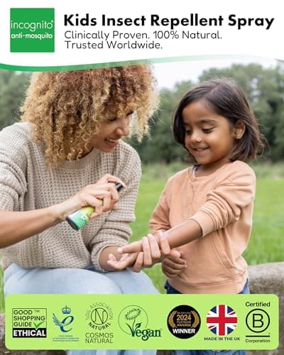 Incognito Kids Mosquito Repellent Spray Natural DEET Free 100ml — view 4