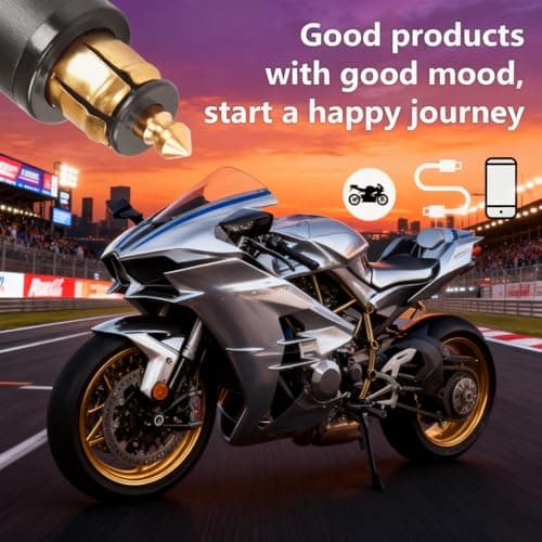 Xiciki DIN Powerlet to SAE Adapter 12-24V for BMW Motorcycle Cigarette Plug — view 6