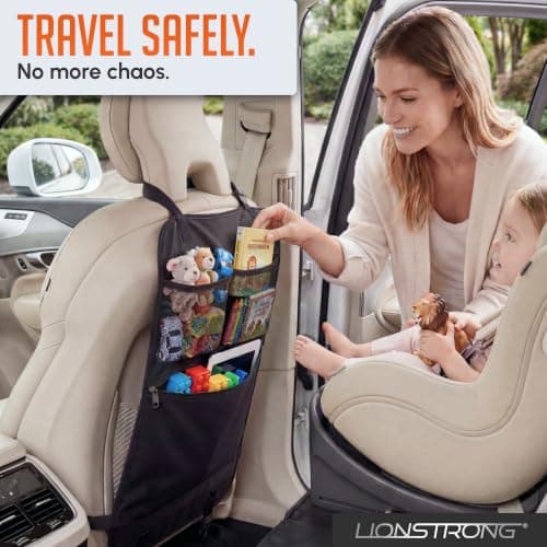 LIONSTRONG® Back Seat Car Organizer [WATERPROOF] - Big Bag — view 5