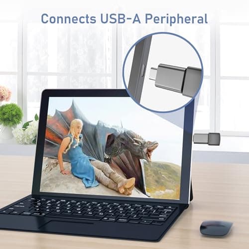 BASESAILOR USB C to USB Adapter 3Pack,USB to USBC Cable Converter Adaptor — view 5