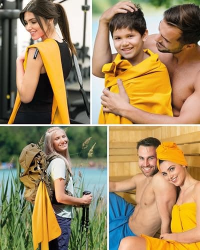 Fit-Flip Microfibre Towel - Compact, Ultra lightweight & Quick dry — view 5