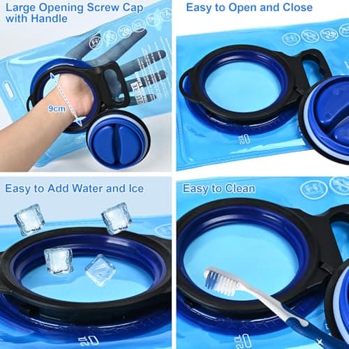 Arcwind Hydration Bladder 1.5L/2L/3L, BPA-Free Water Bladder, Leakproof — view 3