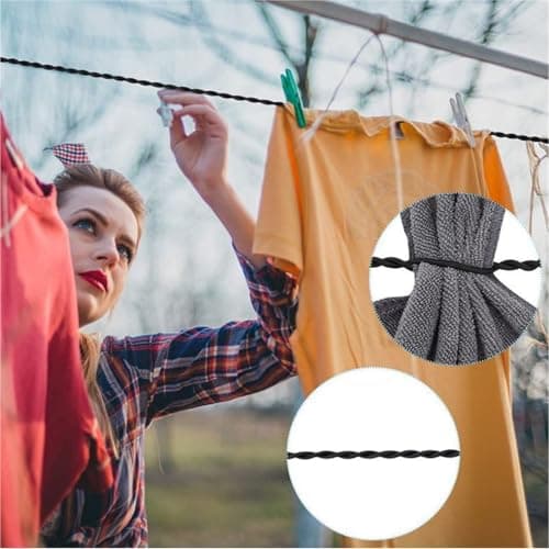 Windproof Trip Clothesline,Portable Camping Clothes Rope — view 4