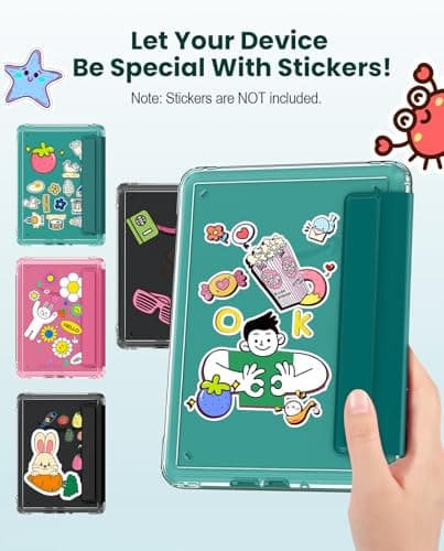 MoKo Magnetic Case for 7" Kindle Paperwhite 12th Gen& Colorsoft,Jade Green — view 5