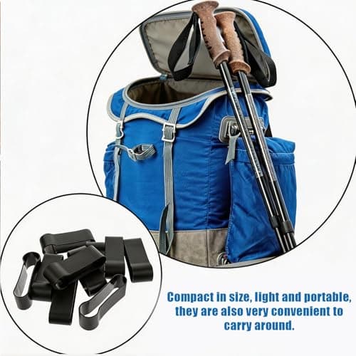 Walking Stick Accessories, 6-Pack Stick Covers and Wrist Straps — view 6