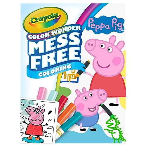 CRAYOLA Peppa Pig Color Wonder Activity Set, Mess Free Peppa Pig Coloring Pages for Toddlers, Travel Activity, Toddler Gifts, Ages 3+ — view 2