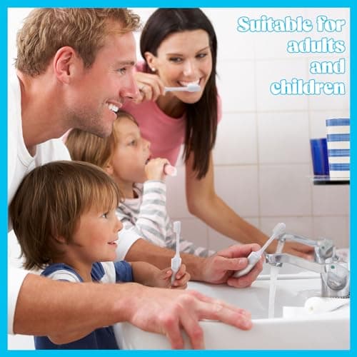 Zuimei 8Pcs Travel Toothbrush Set, Foldable Toothbrush with Mini Toothpaste — view 6