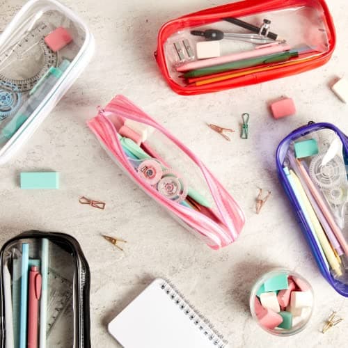 Soul Projekt Small Clear Pencil Case for Girls Back to School — view 4