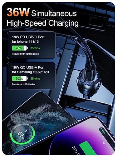 Auckly Car Phone Holder Wireless Charger, 【Smart Sense】15W Fast Qi Wireless Car Charger Automatic Phone Suction Holder Dashboard Windshield Mount Compatible for iPhone 12/13/14 Pro Max Mini Plus -S — view 4