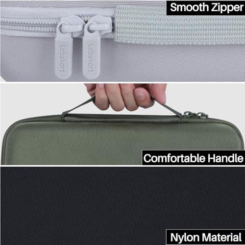 Lebakort Storage Case Compatible with Sony ULT Field 3 Speaker,Olive Green — view 5