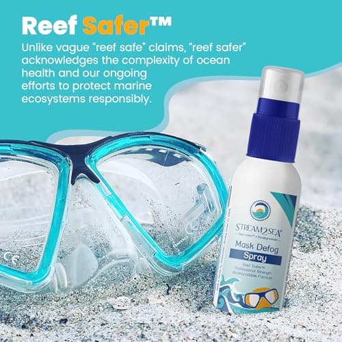Reef Safe Anti-Fog Spray for Swim Goggles, Snorkel Masks & Glasses - Defogger for Swim Goggles & Masks — view 4
