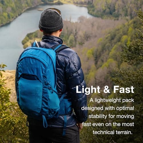 Osprey Men's Talon 26 Lightweight Hiking Backpack, Phantom Grey/Dark Charcoal, One Size — view 4