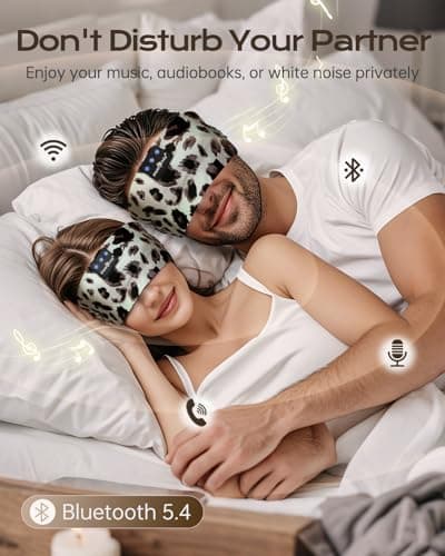 MUSICOZY Sleep Headphones Headband Bluetooth 5.4 Cool for Sleep & Sport — view 6