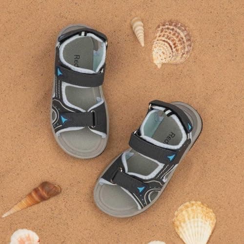 Red Fish Cain Boys Blue Sports Sandal - Size 4 UK - Blue — view 2