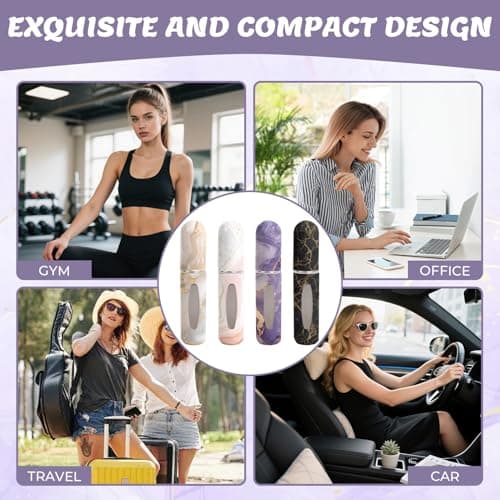Wuneiox 4PCS Perfume Atomiser, Perfume Travel Bottle 5ml, Refillable Perfume Bottle, Portable Mini Refill Travel Perfume Atomiser for Women & Men, Leak Proof Spray Bottle, Atomiser Spray Bottle — view 4