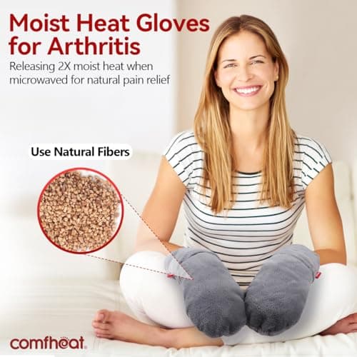 Comfheat Microwavable Hand Warmers, Lavender Moist Heat Scented — view 2