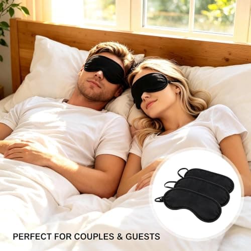 20 Pack Eye Mask – Soft Light-Blocking Sleeping Mask for Travel & Rest — view 6