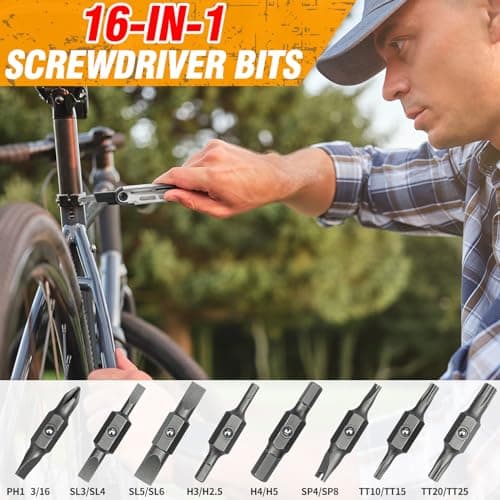 BIBURY Multitools, BI2045B Pro Multi Tool Foldable Pliers Screwdriver-Black — view 5