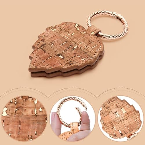 Wasise Magnetic Hat Clip for Bag - Hat Clips for Travel on Bag, Eco-Friendly Cork, Sun Straw Hats Clip, Handbag and Backpack Leather Storage Holder, Convenient and Versatile for Travel — view 6