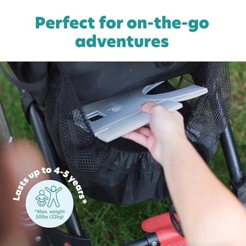 Potette® Fold ‘N’ Go Travel Potty – Compact Portable Potty for Toddlers & Kids | Foldable Baby Toilet Seat with 3 Disposable Liners | Ideal for Car Journeys, Travel & Potty Training On the Go — view 5