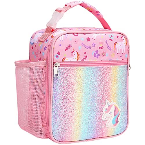 Bagseri Kids Lunch Bag for Girls - Insulated Kids Lunch Box for School