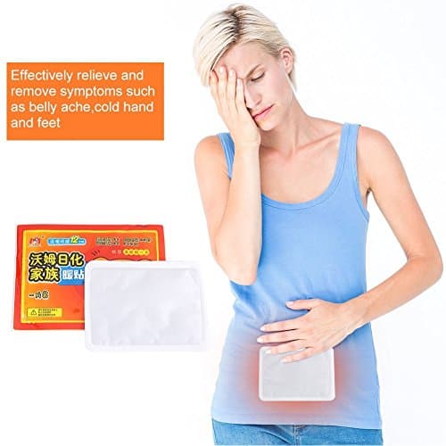 HURRISE Body Warmer Stick, 10Pcs Deep Heat Patches, Adhesive Warm Sticker Patch Foot Warmers Heating Pad Self Adhesive Winter Warm Warm Paste For Hand Warmers Beautymisc Pad For Travel Home And Office — view 6