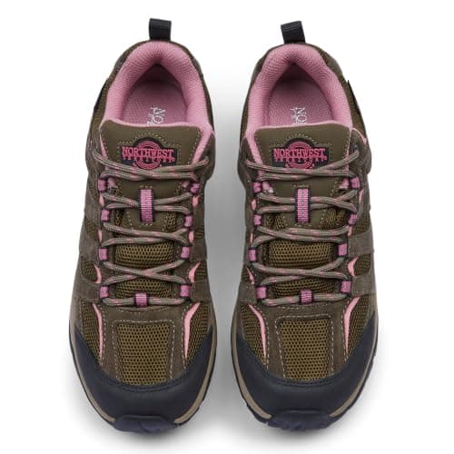 Northwest Territory Eden Leather Waterproof Women's Walking Shoes — view 6