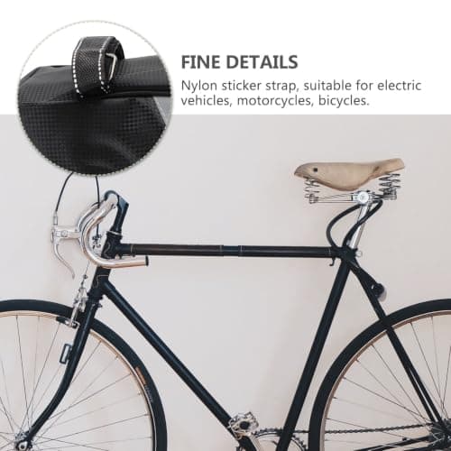 NUOBESTY L Waterproof Bike Rear Seat Bag with Pu Material, Large Capacity Cycling Storage Box for Safe Night Travel and Outdoor Use on Driving and Electric Vehicles — view 3