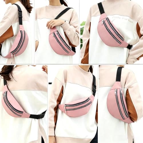 Bum Bag Waist Fanny Pack, Ladies Waterproof BumBag,Travel Waist Pack — view 6