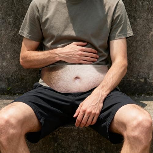 Novelty Belly Waist Bag Men, Funny dad Bag Bum Bag Adjustable Belt Realistic 3D Print Fanny Pack, Waterproof pu Storage Pouch for Festivals, Travel and Joke Gifts, Novelty Gift for him — view 4