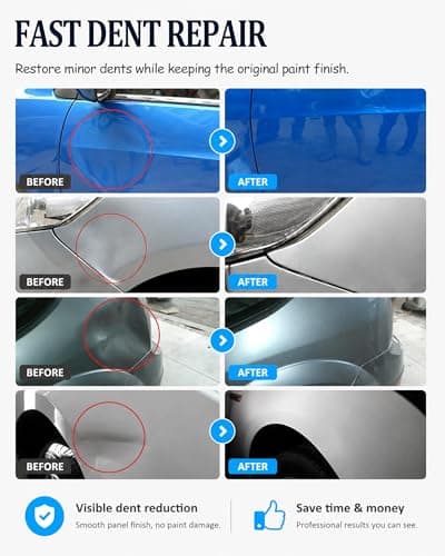 Magnetic Induction Dent Puller Paintless Repair Kit 1380W with Smart Digital Display Portable Suitcase for Auto Repair and Garages — view 2