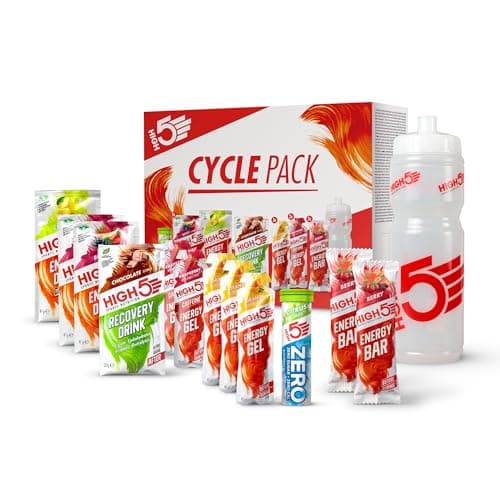 HIGH5 Cycle Pack Containing Cycling Energy, Hydration & Recovery Products