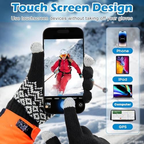 Yotako USB Heated Gloves for Men Women, Double-Sided Heating Hand Warmers — view 3