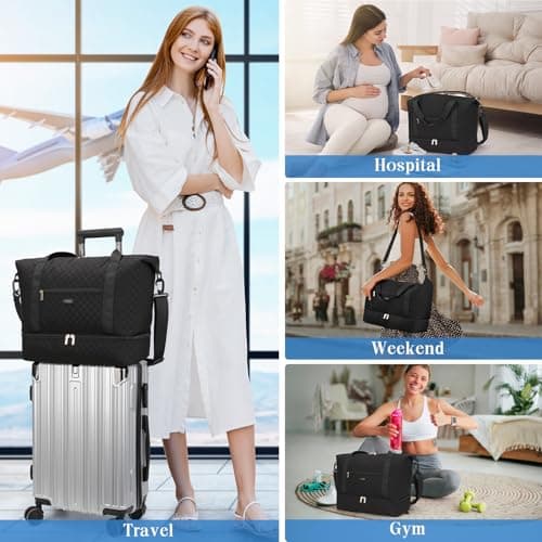 ETRONIK Ryanair Cabin Bags 40×30×20, 24L Travel Bag with Shoe Compartment — view 6