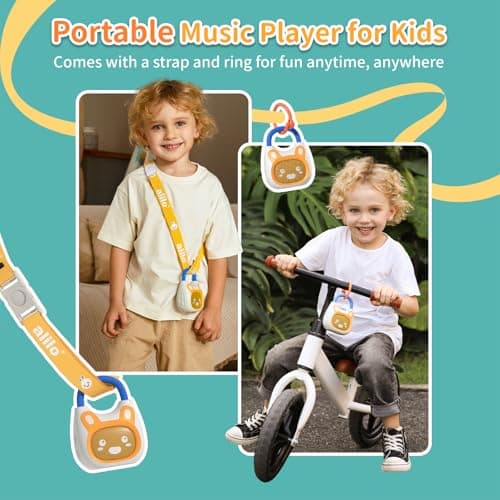 alilo Pocket Bunny Portable Kids Music Player Musical Toys for Kids 3-8 — view 2