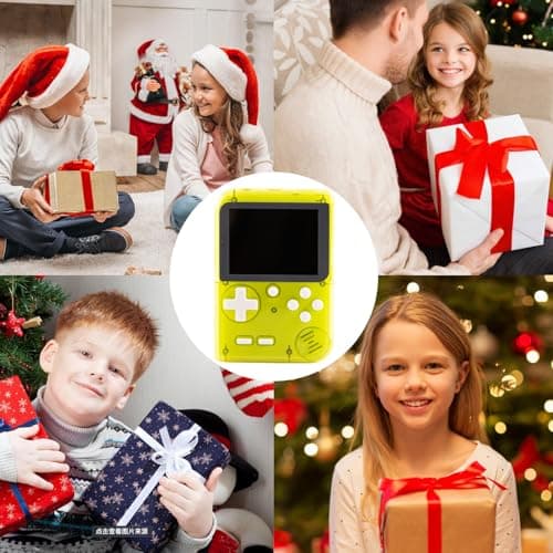 Handheld Game Console for Kids Pre-loaded 289 Video Games, Travel-friendly Retro Game Console with 2.8" Color Screen, Rechargeable Battery, Handheld Electric Game Player for Boy Girl — view 6