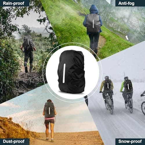 LAMA 1 Pack Waterproof Backpack Rain Cover for Size M 30L–40L Rucksack — view 6