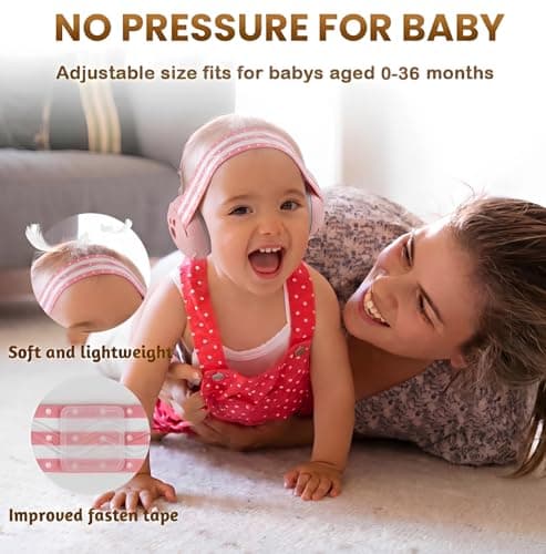 Baby Ear Defenders for up to 36‑Months, Adjustable with Hearing‑Protection — view 2