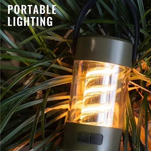 Honseadek Portable Wireless Speaker With Led Camping Lantern 110 Lumens Cob — view 6